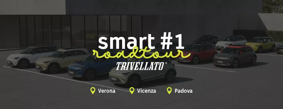 smart #1 road tour trivellato