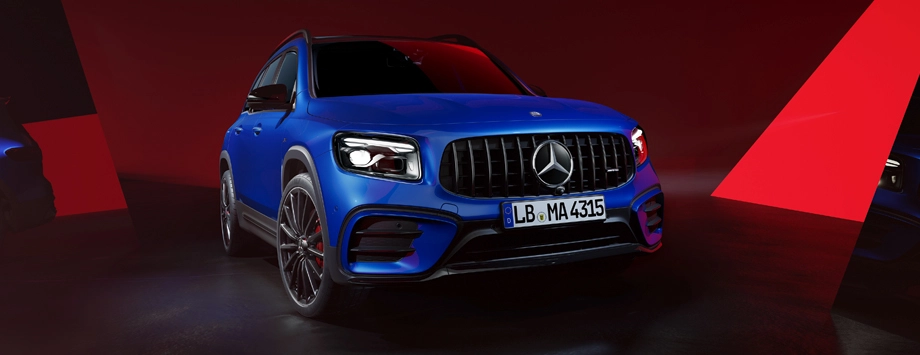 nuova glb amg restyling 2023 frontale