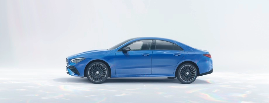 mercedes cla coupe design laterale restyling 2023