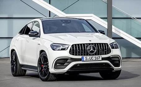 gle coupe amg 63 design frontale