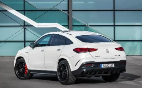 mercedes gle coupe amg posteriore
