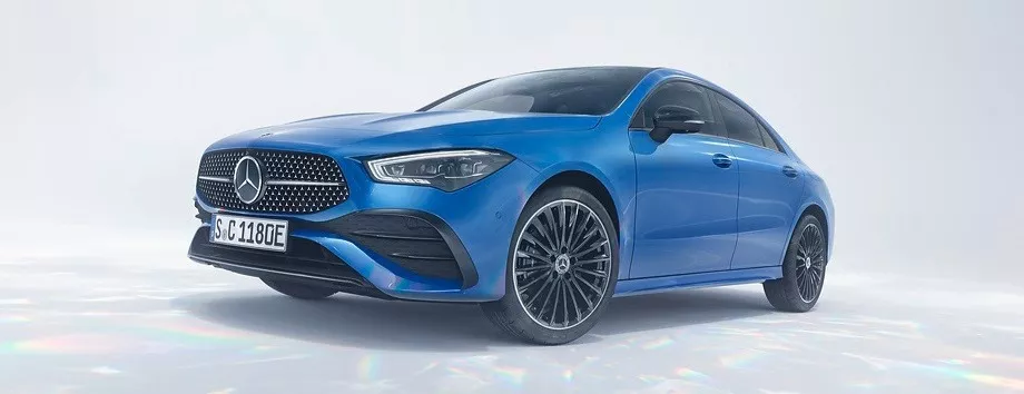 nuova mercedes cla restyling coupe design frontale