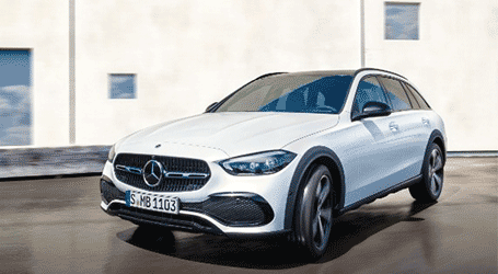 nuova classe c all terrain anteriore sinistro