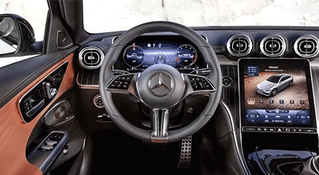 nuova classe c all terrain interno anteriore