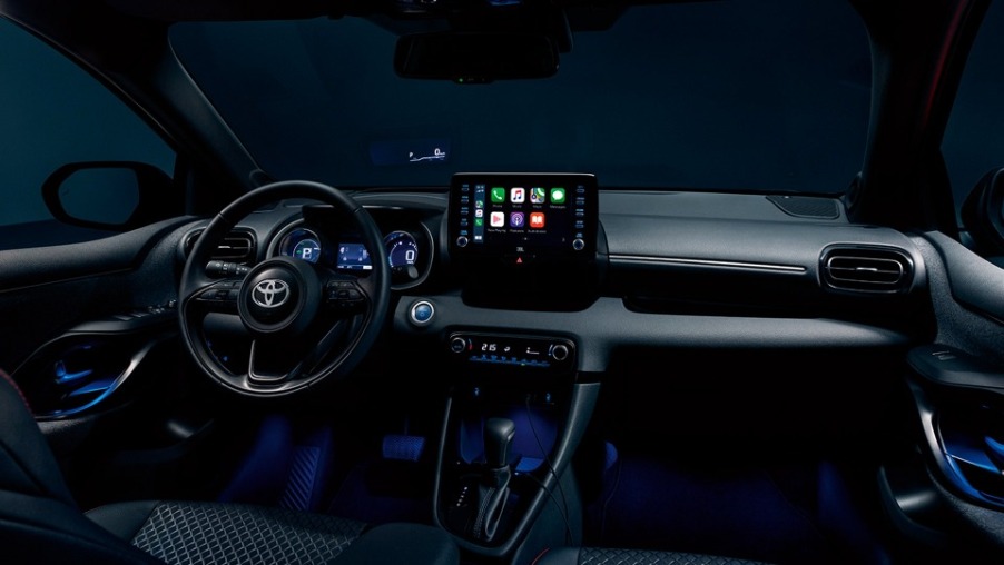 Nuova Yaris 2020 interni vettura