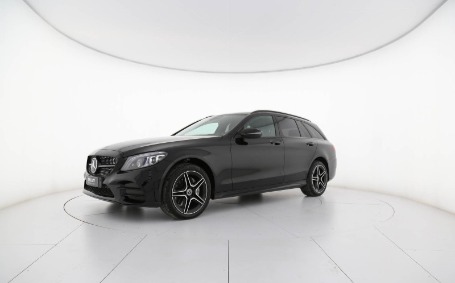 mercedes classe c station wagon usata nera