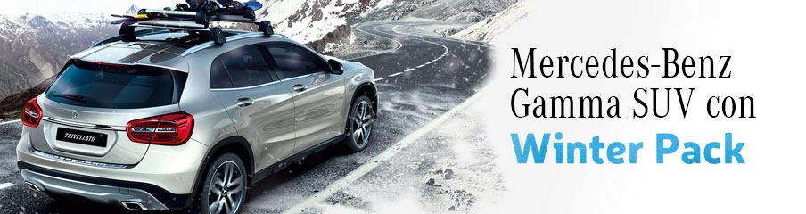 SUV Mercedes-Benz con Winter Pack incluso