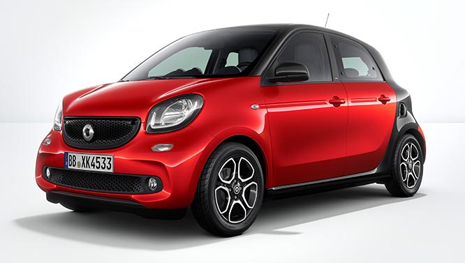 Nuova smart Forfour