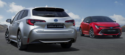 Nuova Toyota Corolla retro