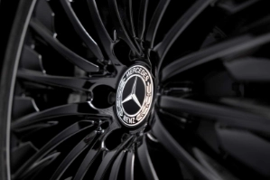 dettaglio dei cerchi in lega di nuova Mercedes Classe E