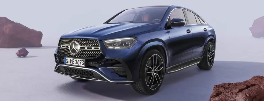 nuova mercedes gle coupe restyling design frontale