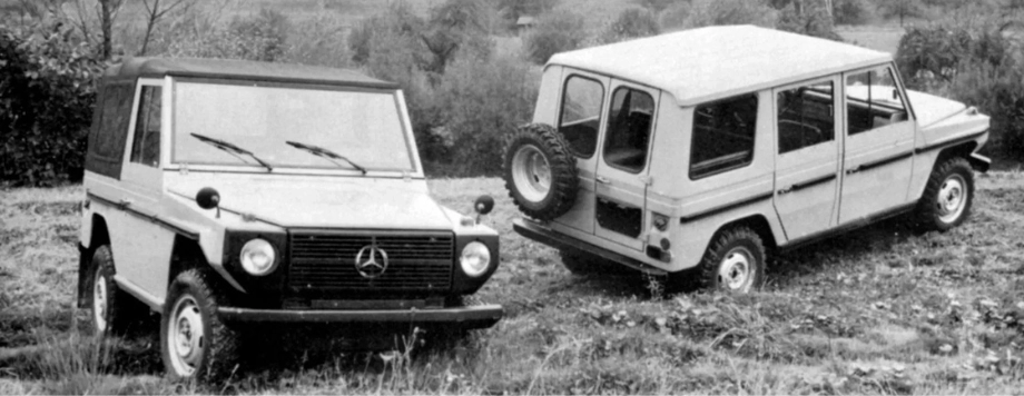 Mercedes Classe G anni 70