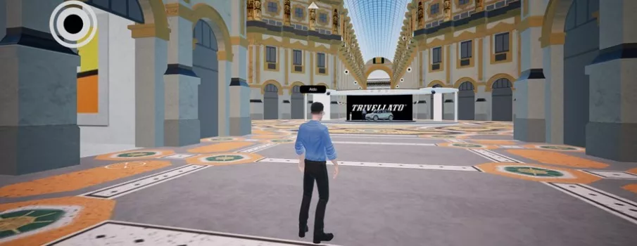 piazza virtuale trivellato milano galleria vittorio emanuele