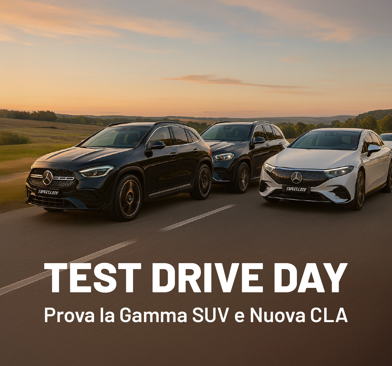 Sabato 8 novembre: Test Drive Day