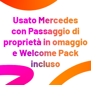 Fino a fine Febbraio acquistando la tua Mercedes usata!